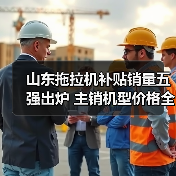 山东拖拉机补贴销量五强出炉 主销机型价格全解析(图3) 山东拖拉机补贴销量五强出炉 主销机型价格全解析(图3)