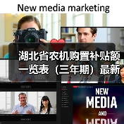 湖北省农机购置补贴额一览表（三年期）最新查询指南（图3）