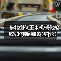 东北倒伏玉米机械化抢收如何确保颗粒归仓?(图4) 东北倒伏玉米机械化抢收如何确保颗粒归仓?(图4)