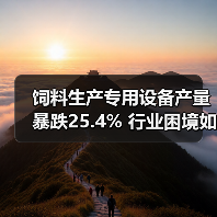 饲料生产专用设备产量暴跌25.4% 行业困境如何破局?(图3) 饲料生产专用设备产量暴跌25.4% 行业困境如何破局?(图3)