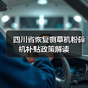 四川省恢复铡草机粉碎机补贴政策解读(图1) 四川省恢复铡草机粉碎机补贴政策解读(图1)