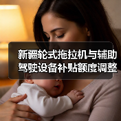 新疆轮式拖拉机与辅助驾驶设备补贴额度调整（图4）