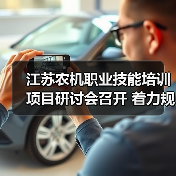 江苏农机职业技能培训项目研讨会召开 着力规范实施与质量提升（图3）