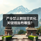 严令禁止耕地非农化，关键措施有哪些？（图3）