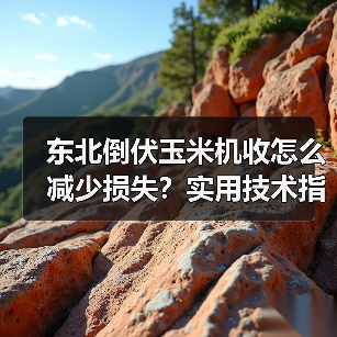 东北倒伏玉米机收怎么减少损失？实用技术指南来了（图2）