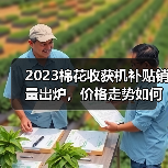 2023棉花收获机补贴销量出炉，价格走势如何？（图1）