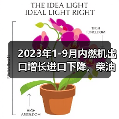 2023年1-9月内燃机出口增长进口下降，柴油机发电机组成亮点（图3）