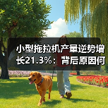 小型拖拉机产量逆势增长21.3%:背后原因何在?(图1) 小型拖拉机产量逆势增长21.3%:背后原因何在?(图1)