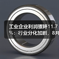 工业企业利润骤降11.7%：行业分化加剧，8月现转机？（图1）