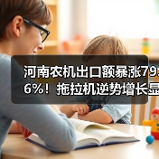 河南农机出口额暴涨79.6%!拖拉机逆势增长显成效(图1) 河南农机出口额暴涨79.6%!拖拉机逆势增长显成效(图1)