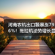 河南农机出口额暴涨79.6%!拖拉机逆势增长显成效(图4) 河南农机出口额暴涨79.6%!拖拉机逆势增长显成效(图4)