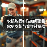 农机购置补贴如何助推家庭农场与合作社高质量发展?(图1) 农机购置补贴如何助推家庭农场与合作社高质量发展?(图1)