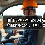 厦门市2022年农机补贴产品清单公布,1838项信息已入库(图2) 厦门市2022年农机补贴产品清单公布,1838项信息已入库(图2)
