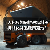 大化县如何推进糖料蔗机械化补贴政策落地?(图3) 大化县如何推进糖料蔗机械化补贴政策落地?(图3)