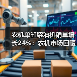 农机单缸柴油机销量增长24%:农机市场回暖信号?(图1) 农机单缸柴油机销量增长24%:农机市场回暖信号?(图1)