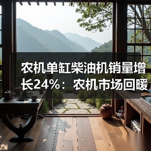 农机单缸柴油机销量增长24%:农机市场回暖信号?(图4) 农机单缸柴油机销量增长24%:农机市场回暖信号?(图4)