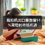 拖拉机出口量激增51.7%背后的市场机遇(图3) 拖拉机出口量激增51.7%背后的市场机遇(图3)
