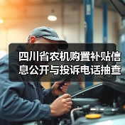 四川省农机购置补贴信息公开与投诉电话抽查结果公布(图1) 四川省农机购置补贴信息公开与投诉电话抽查结果公布(图1)