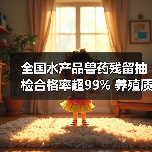 全国水产品兽药残留抽检合格率超99% 养殖质量持续提升（图1）