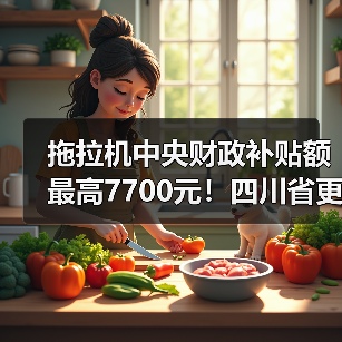 拖拉机中央财政补贴额最高7700元!四川省更正部分农机补贴额(图2) 拖拉机中央财政补贴额最高7700元!四川省更正部分农机补贴额(图2)