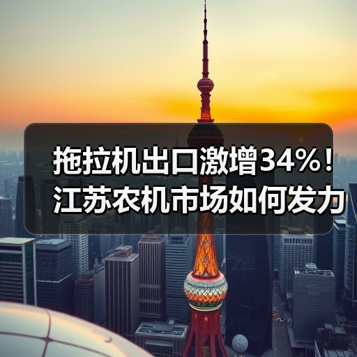 拖拉机出口激增34%!江苏农机市场如何发力?(图1) 拖拉机出口激增34%!江苏农机市场如何发力?(图1)