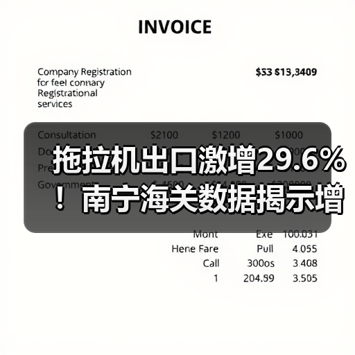 拖拉机出口激增29.6%!南宁海关数据揭示增长密码(图3) 拖拉机出口激增29.6%!南宁海关数据揭示增长密码(图3)