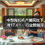 中型拖拉机产量同比下滑17.6%:行业数据深度解析(图1) 中型拖拉机产量同比下滑17.6%:行业数据深度解析(图1)