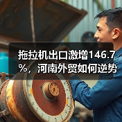 拖拉机出口激增146.7%,河南外贸如何逆势突围?(图2) 拖拉机出口激增146.7%,河南外贸如何逆势突围?(图2)