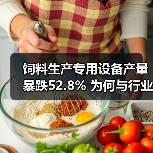 饲料生产专用设备产量暴跌52.8% 为何与行业增长形成反差?(图1) 饲料生产专用设备产量暴跌52.8% 为何与行业增长形成反差?(图1)
