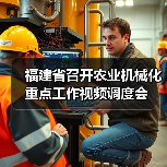 福建省召开农业机械化重点工作视频调度会(图1) 福建省召开农业机械化重点工作视频调度会(图1)