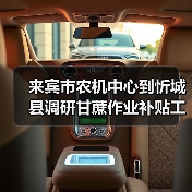 来宾市农机中心到忻城县调研甘蔗作业补贴工作(图4) 来宾市农机中心到忻城县调研甘蔗作业补贴工作(图4)