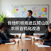 各地积极推进丘陵山区农田宜机化改造(图1) 各地积极推进丘陵山区农田宜机化改造(图1)