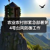 农业农村部紧急部署第4号台风防御工作(图1) 农业农村部紧急部署第4号台风防御工作(图1)