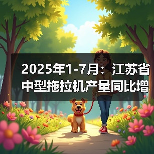 2025年1-7月:江苏省中型拖拉机产量同比增长5.9%(图3) 2025年1-7月:江苏省中型拖拉机产量同比增长5.9%(图3)