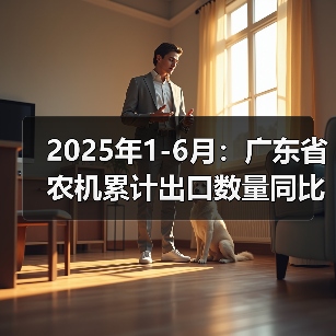 2025年1-6月:广东省农机累计出口数量同比增长80.38%(图2) 2025年1-6月:广东省农机累计出口数量同比增长80.38%(图2)