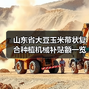 山东省大豆玉米带状复合种植机械补贴额一览表公示(图4) 山东省大豆玉米带状复合种植机械补贴额一览表公示(图4)