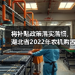 将补贴政策落实落细,湖北省2022年农机购置补贴工作进行中(图2) 将补贴政策落实落细,湖北省2022年农机购置补贴工作进行中(图2)