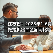 江苏省：2025年1-6月拖拉机出口金额同比增长43.4%（图3）
