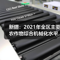 新疆:2021年全区主要农作物综合机械化水平达到85.2%(图2) 新疆:2021年全区主要农作物综合机械化水平达到85.2%(图2)