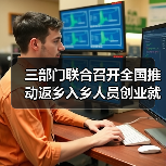 三部门联合召开全国推动返乡入乡人员创业就业工作视频会(图3) 三部门联合召开全国推动返乡入乡人员创业就业工作视频会(图3)