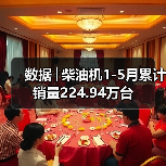 数据│柴油机1-5月累计销量224.94万台（图3）