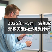 2025年1-5月：农机配套多类型内燃机累计销量均呈同比增长态势（图1）