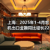 上海:2025年1-4月农机出口金额同比增长22.45%(图3) 上海:2025年1-4月农机出口金额同比增长22.45%(图3)