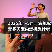 2025年1-5月：农机配套多类型内燃机累计销量均呈同比增长态势（图3）
