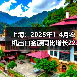 上海:2025年1-4月农机出口金额同比增长22.45%(图4) 上海:2025年1-4月农机出口金额同比增长22.45%(图4)