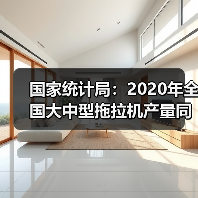 国家统计局:2020年全国大中型拖拉机产量同比增长23%(图4) 国家统计局:2020年全国大中型拖拉机产量同比增长23%(图4)