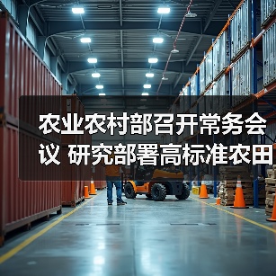 农业农村部召开常务会议 研究部署高标准农田建设等工作(图4) 农业农村部召开常务会议 研究部署高标准农田建设等工作(图4)
