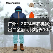 广州:2024年农机累计出口金额同比增长10.92%(图1) 广州:2024年农机累计出口金额同比增长10.92%(图1)