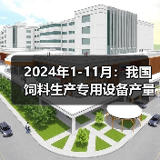 2024年1-11月:我国饲料生产专用设备产量同比下降28.4%(图3) 2024年1-11月:我国饲料生产专用设备产量同比下降28.4%(图3)