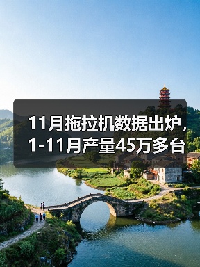 11月拖拉机数据出炉,1-11月产量45万多台,预计全年50万台(图2) 11月拖拉机数据出炉,1-11月产量45万多台,预计全年50万台(图2)